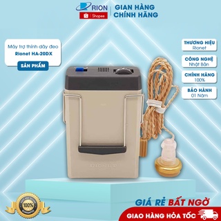 [Made In Japan] Máy trợ thính dây đeo Rionet HA-20DX | Bảo Hành 12 Tháng