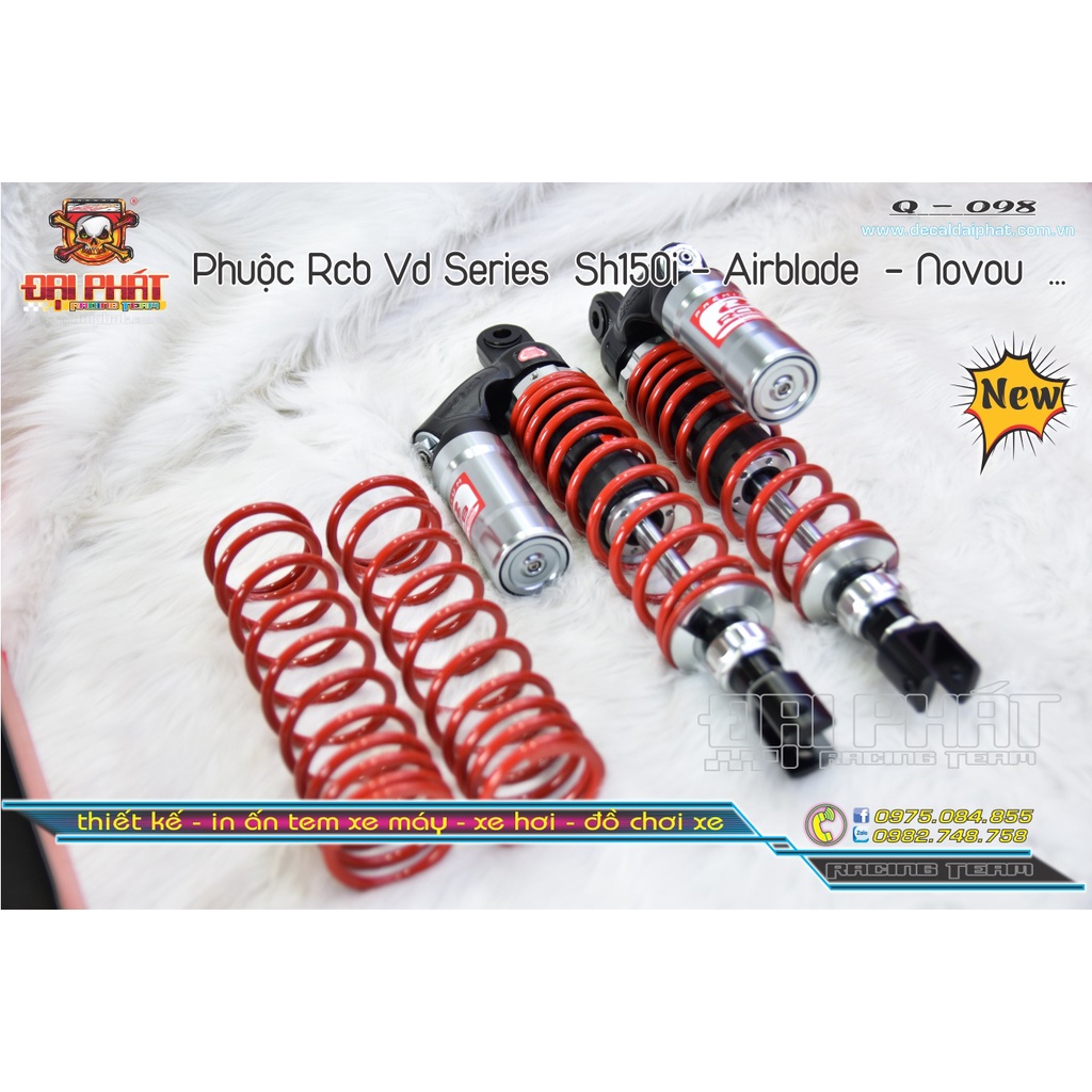 PHUỘC RCB VD SERIES  DÀNH CHO SH SIZE 380mm