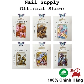 Charm gấu nail trang trí móng