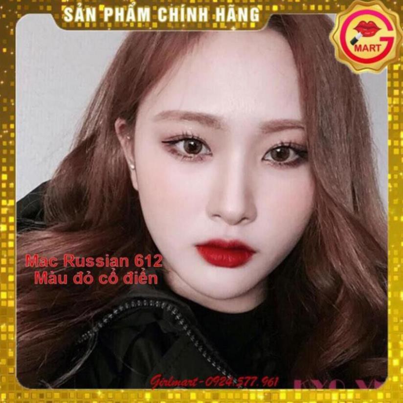 Son Mac chính hãng Ruby Woo, Chili, Marrakesh màu cam cháy đỏ gạch cam đất chuẩn Auth date tới 2023 | BigBuy360 - bigbuy360.vn