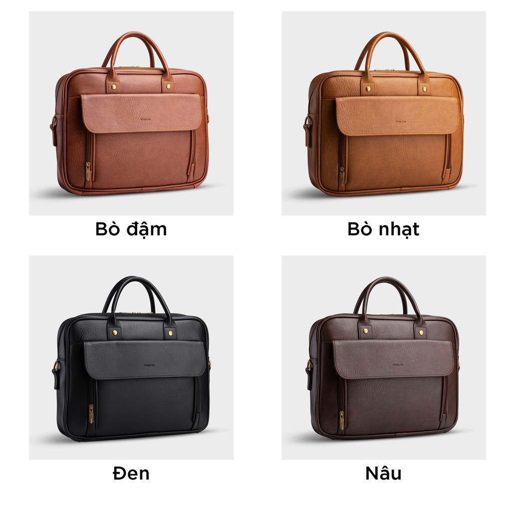 túi máy tính xách tay cho nữ [TẶNG VÍ YV36] Cặp công sở đa năng TRITA TCA6 nhiều màu | BigBuy360 - bigbuy360.vn