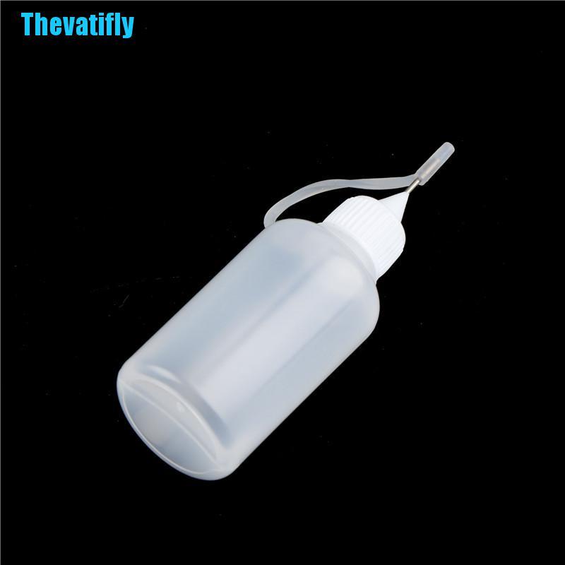 [Hàng mới về] Chai nhựa mềm 30ml dạng bóp có kim sử dụng cho thủ công