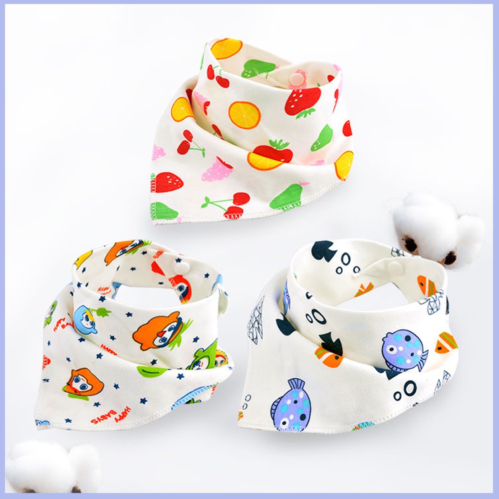 ⛔GIADUNGDUYLONG⛔ Khăn yến cotton có khuy cài (LOẠI 1 CÁI)