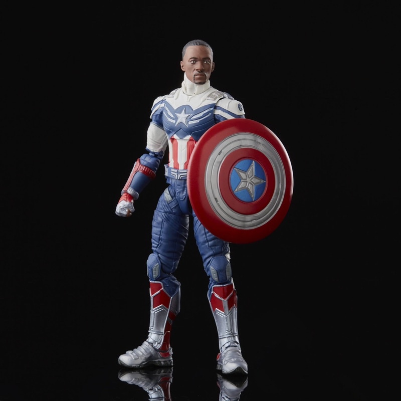 Mô Hình Marvel Legends Captain America Sam Wilson and Steve Rogers 2 Pack