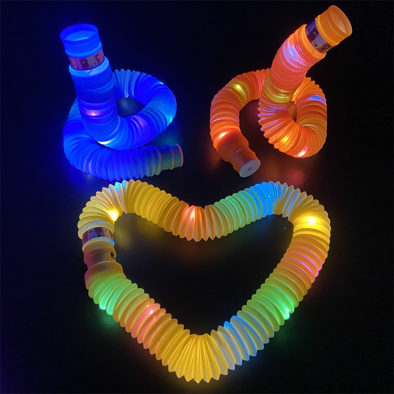 Đồ Chơi Bóp Tay Giảm Căng Thẳng Có Đèn Led 14 Bóng
