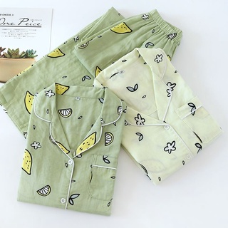 [Order] Bộ pyjama ngủ nữ mặc nhà chất xô mềm mát dễ thương
