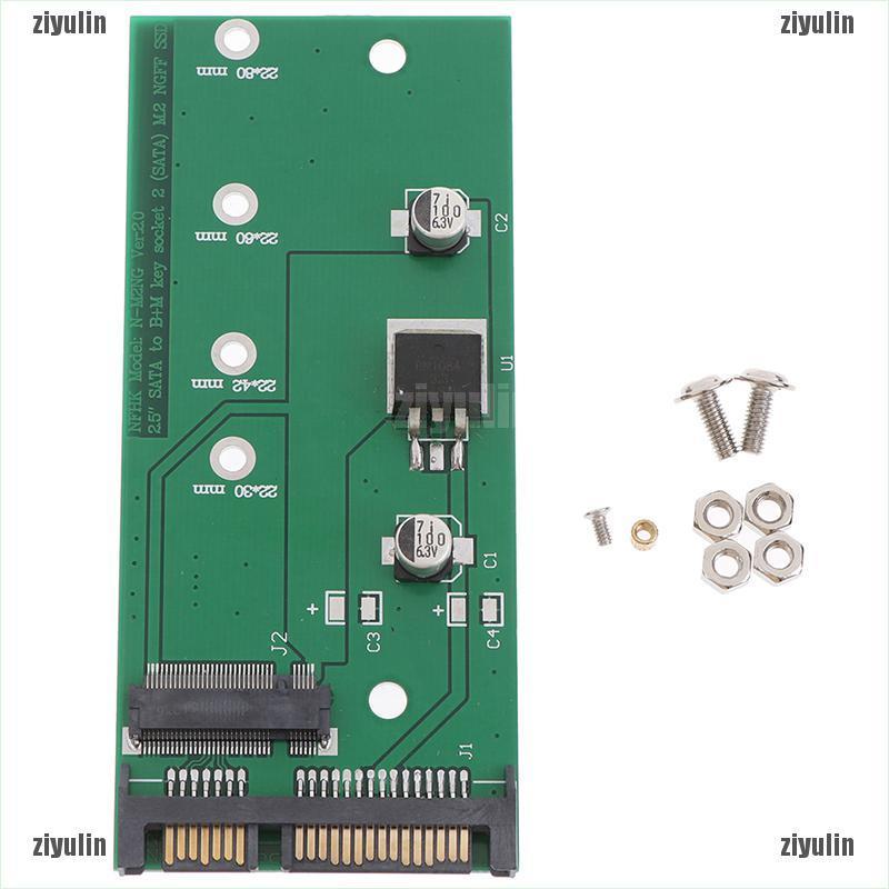 Mạch Chuyển Đổi ngff  ssd Sang sata 2.5 inch m.2 ngff ssd Sang sata3 Chuyên Dụng