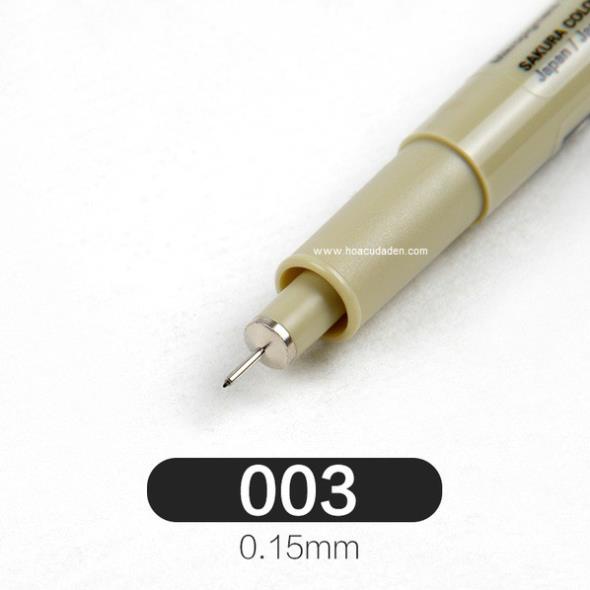 Bút Line Đen Kháng Nước Sakura Micron