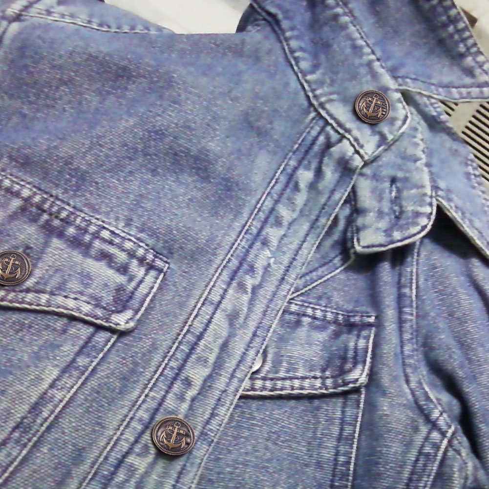 Cúc kim loại cao cấp, cúc áo tròn kiểu mỏ neo, phù hợp áo vest nam và nữ, áo khoác măng tô, áo khoác dạ