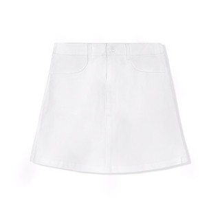 Chân váy A-line trắng