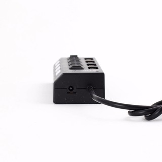 [Tặng cable nguồn phụ] Bộ chia usb thành 4 cổng usb có công tắt 2.0 (hub usb)