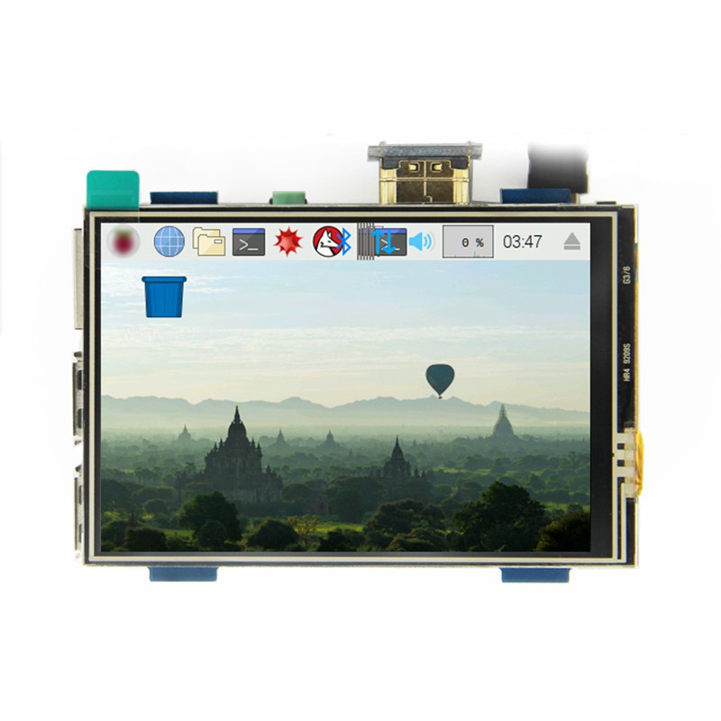 Màn Hình Lcd Hdmi 3.5 Inch 480x320 Cho Raspberry Pi 4b Raspberry Pi 3 El B / B +