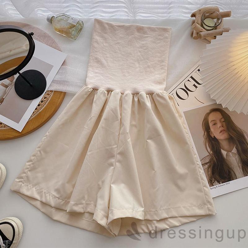 Bộ Áo Liền Quần Ngắn Hai Dây Thời Trang Mùa Hè Cho Nữ