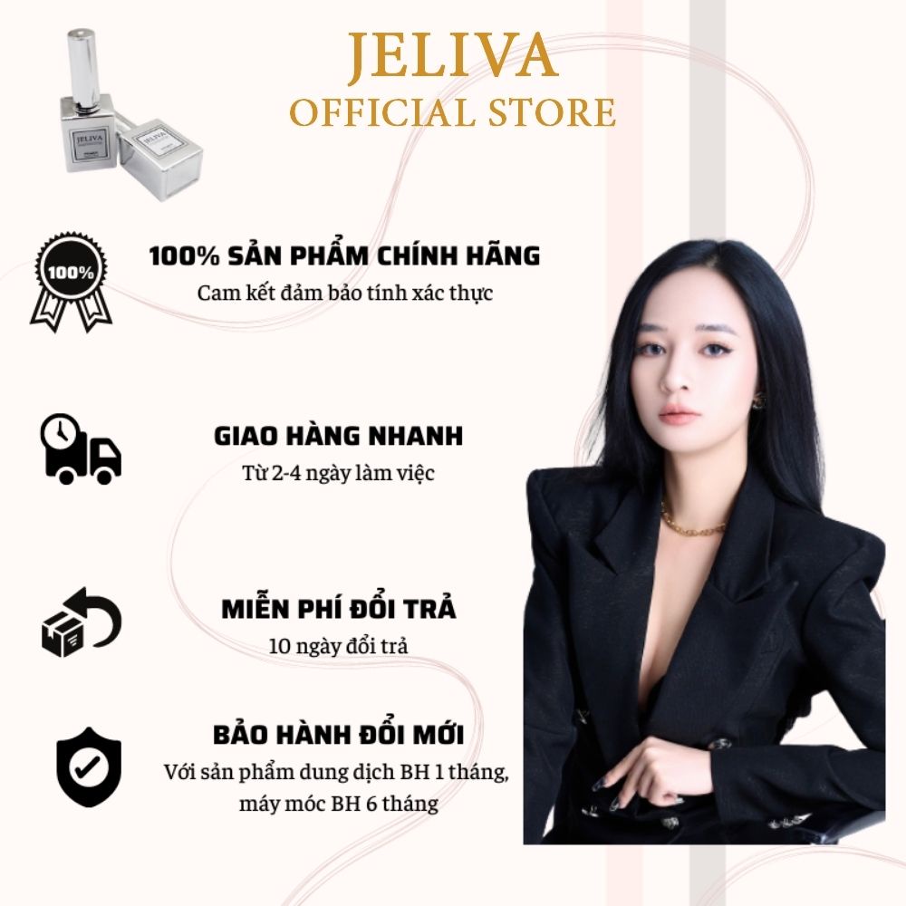 Gel gôm đắp móng JELIVA 30ml