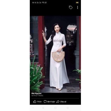 áo dài tây thi trơn cao cấp