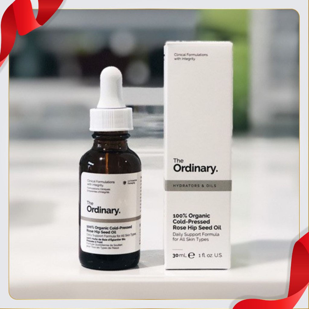 [ĐẸP TỰ NHIÊN] Dầu dưỡng 100% Organic Cold-Pressed Rose Hip Seed Oil - The Ordinary [XANH TRÁI ĐẤT]