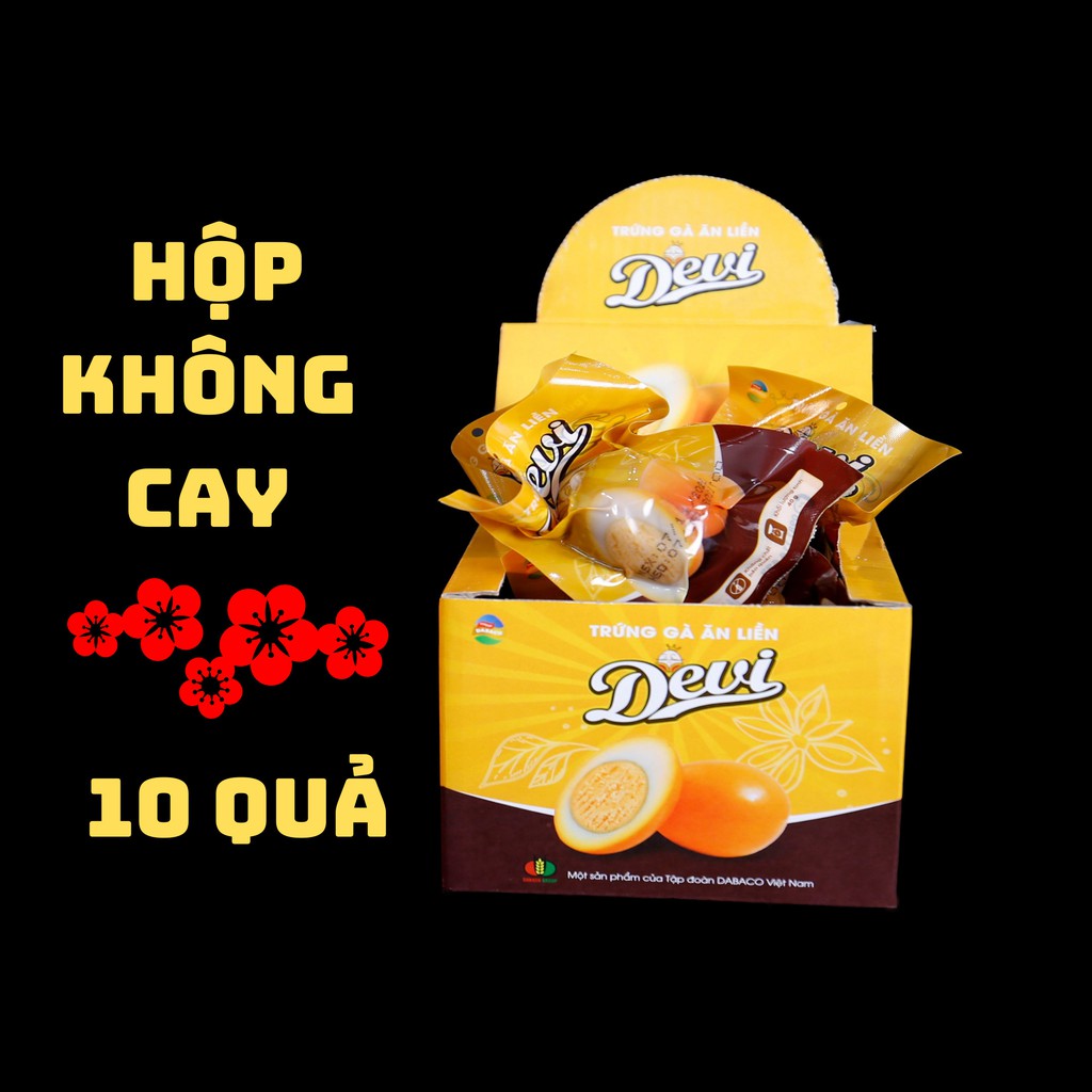 Trứng gà ăn liền Devi Full vị thường (26 quả )