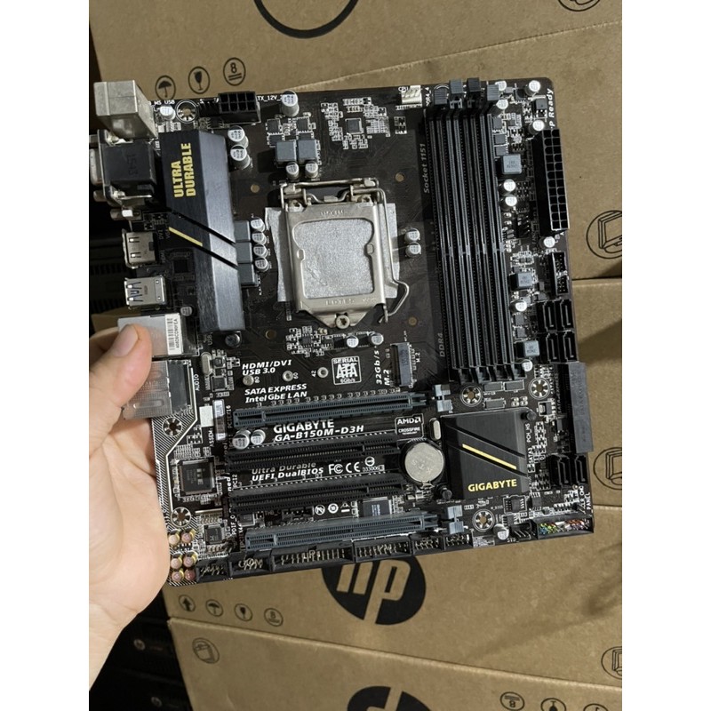 Bo mạch chủ Gigabyte B150 4 khe ram