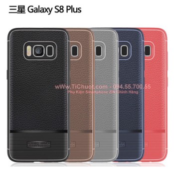 Ốp Lưng Samsung S8 Plus dẻo vân da xước chống sốc