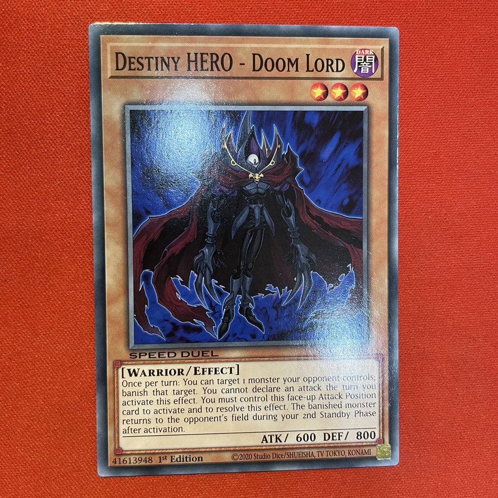 [EN][Thẻ Bài Yugioh Chính Hãng] Destiny HERO - Doom Lord