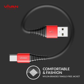 CÁP SẠC TYPE-C VIVAN SC30