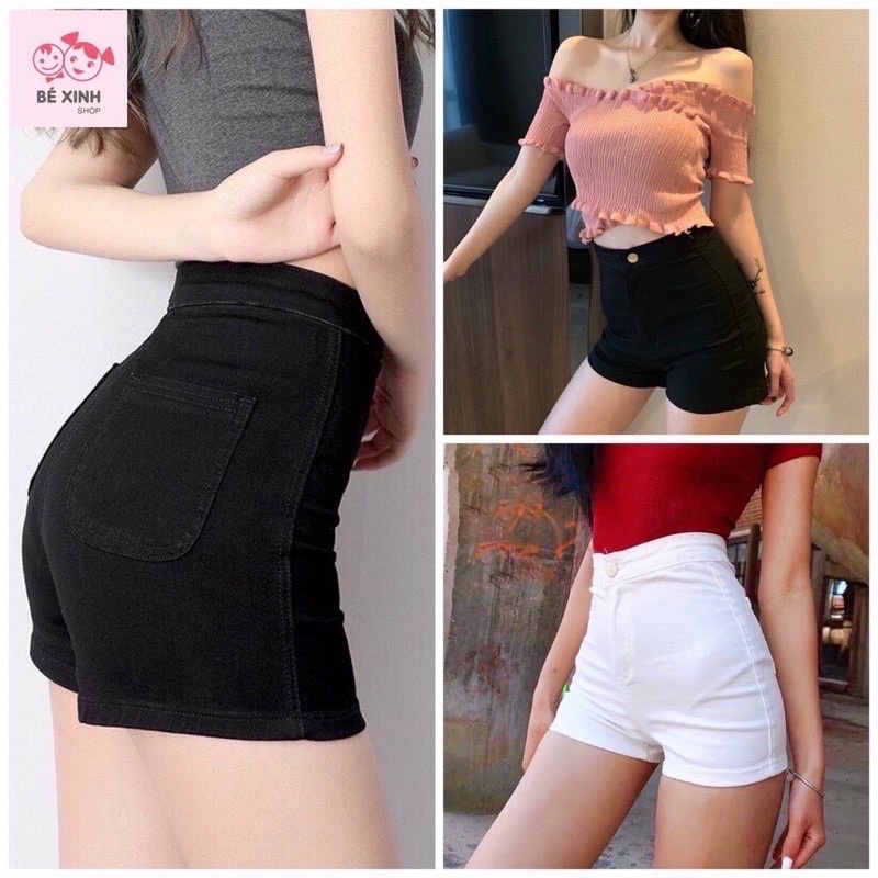 Quần short kaki lật lai không túi lên form chuẩn