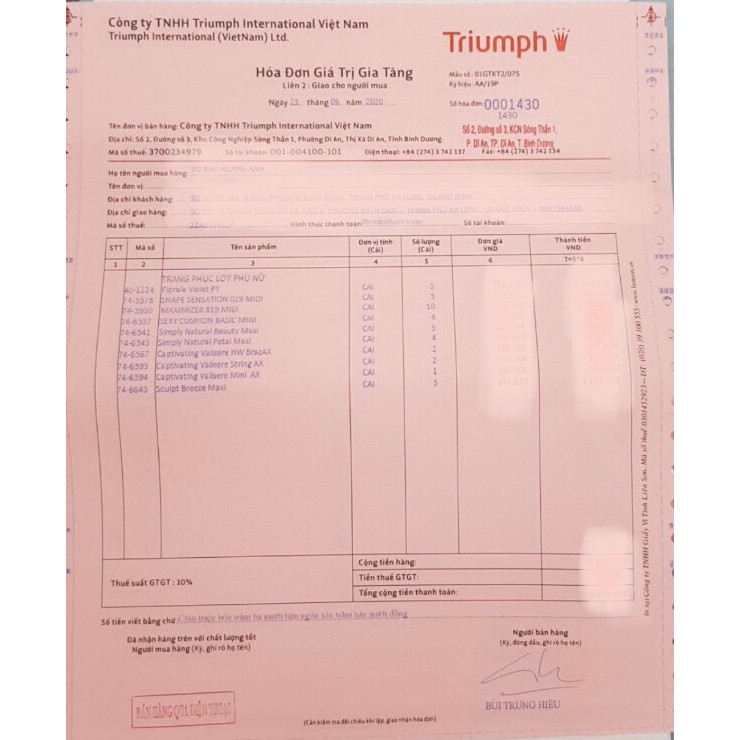 Áo nâng ngực không gọng Triumph Simply Everyday Basic HU - Giá gốc 699.000 - Hàng chính hãng 100%