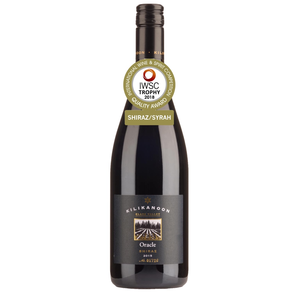 [Đạt Cúp Shiraz] Vang Đỏ Úc Kilikanoon Oracle Shiraz 14.5% (Vùng Nho Clare Valley) Niên Vụ 2015 Chai