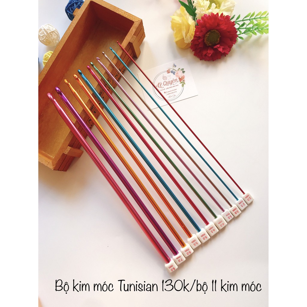 Bộ kim móc Tunisian