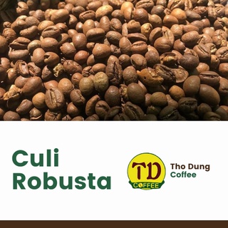 Cà phê culi robusta rang củi nguyên chất thơ dũng cưm'gar