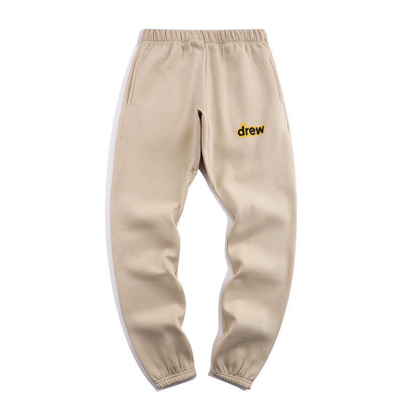 Quần dài thể thao DREW lưng thun vải cotton cho nam và nữ với 7 màu tùy chọn