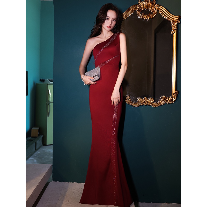 Đầm Dạ Hội Dáng Dài Đính Kim Sa Lấp Lánh Thiết Kế Sang Trọng Thời Trang 2022 Dành Cho Nữ