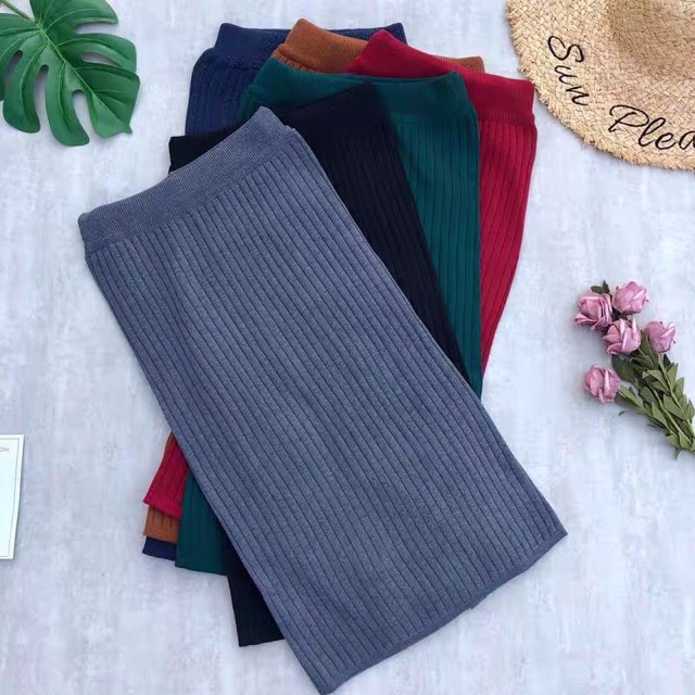 CHÂN VÁY LEN SIÊU MỀM MỊN HOẠ TIẾT DÁNG BÚT CHÌ | BigBuy360 - bigbuy360.vn