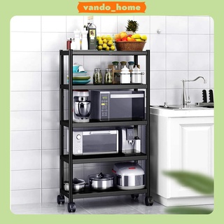 Kệ Để Lò Vi Sóng Nhà Bếp INOX 304 Chống Han Gỉ Có Lớp Sơn Đen Phủ Tĩnh Điện Vando
