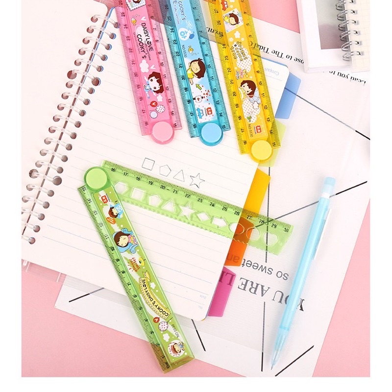 Thước kẻ gấp gọn 30cm