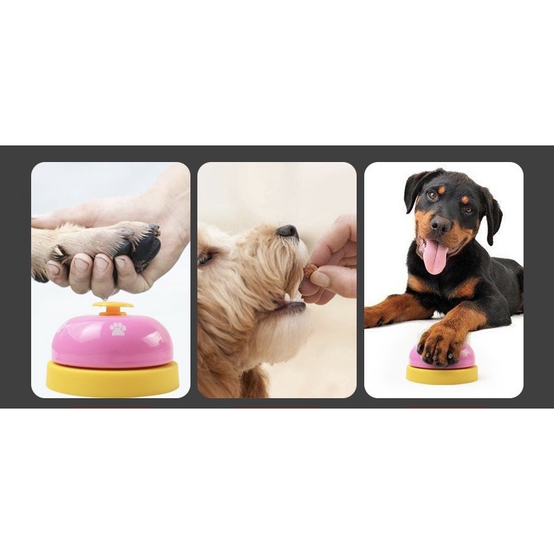 Chuông huấn luyện chó mèo  Clicker Huấn luyện thú cưng