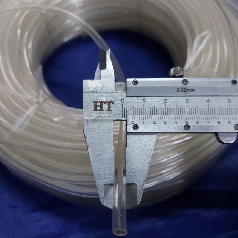 Óng Nhựa Dẻo Đường Kính Trong 3mm Ngoài 5mm Cuộn 90~100m
