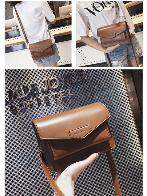 Túi xách bì thư mẫu hot hit da pu siêu xinh