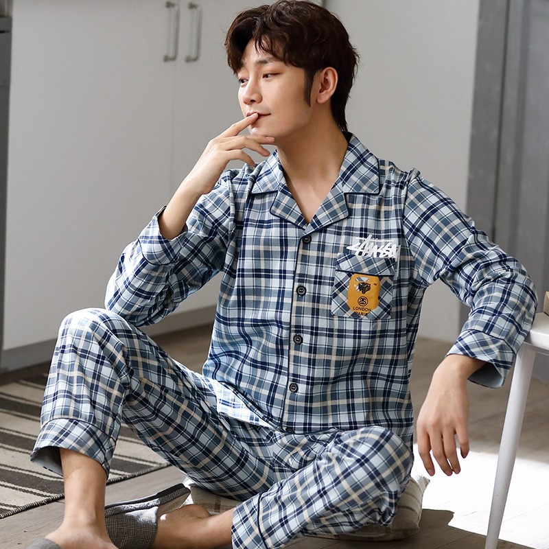 COMBO 2 BỘ PIJAMA NAM COTTON 100% SIÊU THOÁNG MÁT, MẶC ĐƯỢC 4 MÙA TRONG NĂM