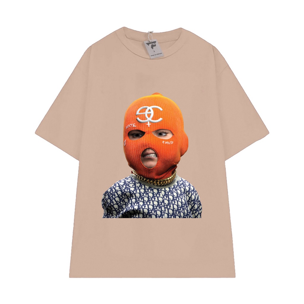 Áo thun unisex nam nữ tay lỡ tee in hình cá tính FPLUS FP104