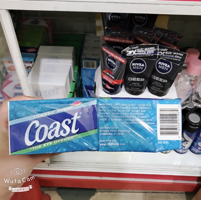 Combo 1 Lốc Coast Cục Mỹ 113g - 8 Bánh | BigBuy360 - bigbuy360.vn