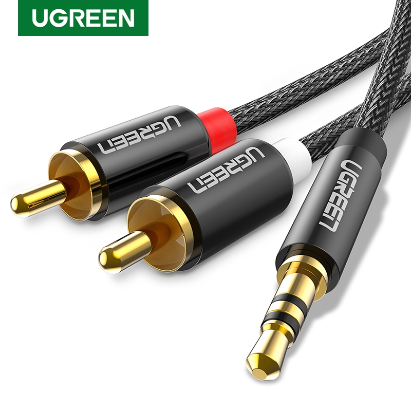 Cáp chia âm thanh 3.5mm chuyển đổi sang 2rca thiết kế chuyên dụng