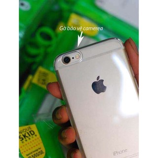 Ốp silicon trong suốt VU cho IPHONE