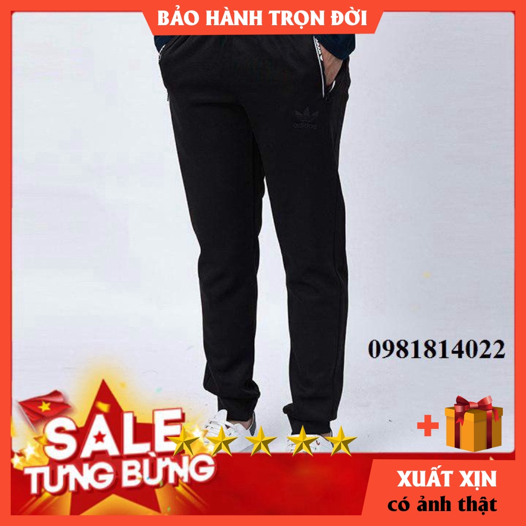 Quần thể thao khóa kéo in chữ N.K. BẢO HÀNH TRỌN ĐỜI