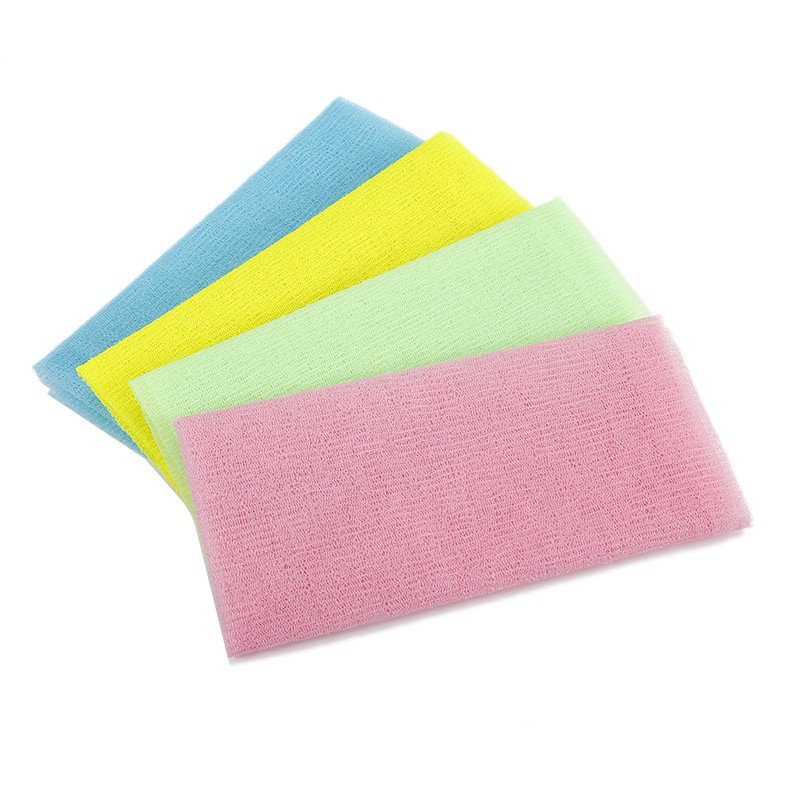 Khăn tắm nylon tẩy tế bào chết cơ thể