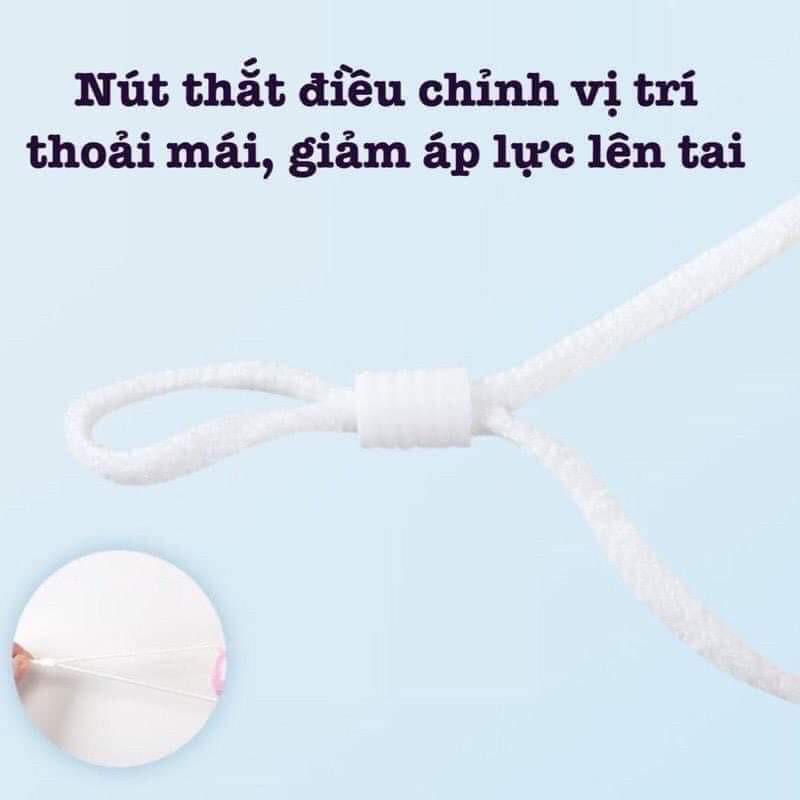 Khẩu trang gấu Uni cho bé 0-3 tuổi ( Set 1 gói 3 chiếc) - Ami official