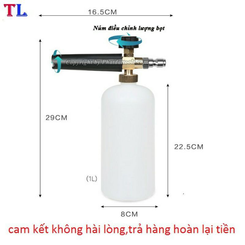 bình phun tạo bọt tuyết mini loại 1L - hàng loại 1