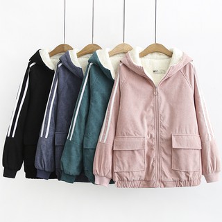 Áo khoác size xl-3xl bigsize nhung lót lông ấm áp lt1276