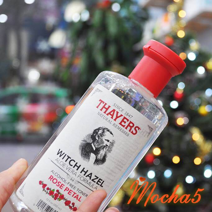 ( Best Seller ) Nước Hoa Hồng Thayers Witch Hazel Toner NHH Thayer làm sạch, se khít lỗ chân lông 355ml