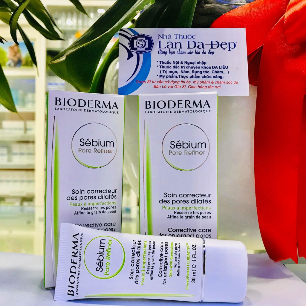 Tinh chất dưỡng Bioderma Sebium Pore Refiner kiểm soát dầu ngừa mụn se khít lỗ chân lông tuýp 30ml